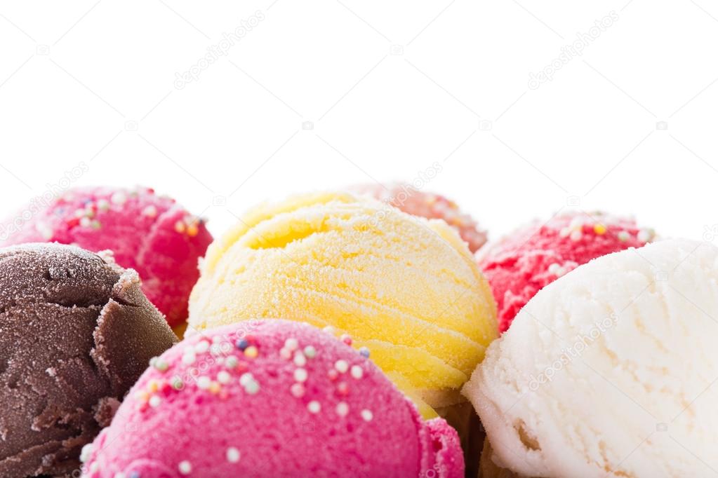 Tasty ice creams