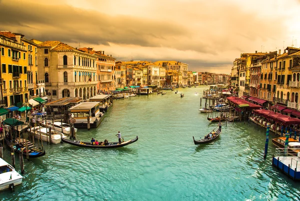 Grande Canal em Veneza. — Fotografia de Stock