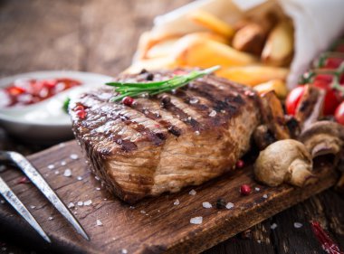 lezzetli sığır eti biftek