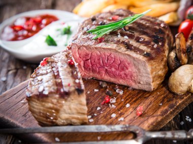 lezzetli sığır eti biftek