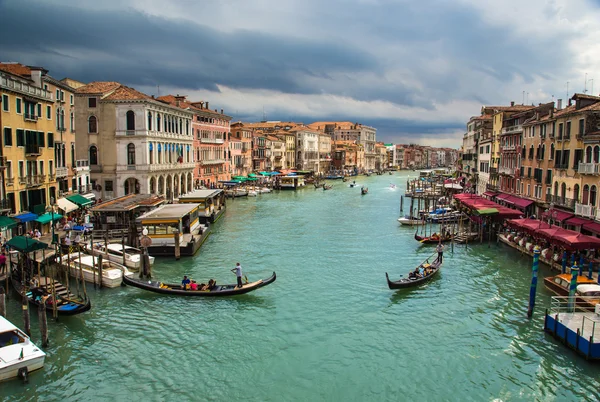 Grande Canal em Veneza. — Fotografia de Stock