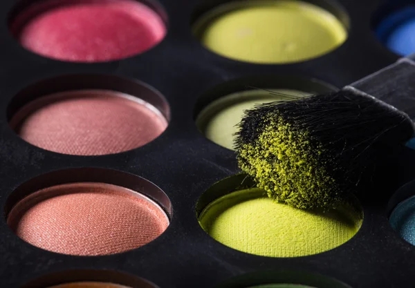 Multicolored eye shadows. — Stock Photo, Image