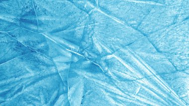 Kırık buza yakın çekim, üst çekim.