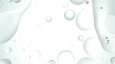 Işık Arkaplanında Hareket Eden Baloncuklar
