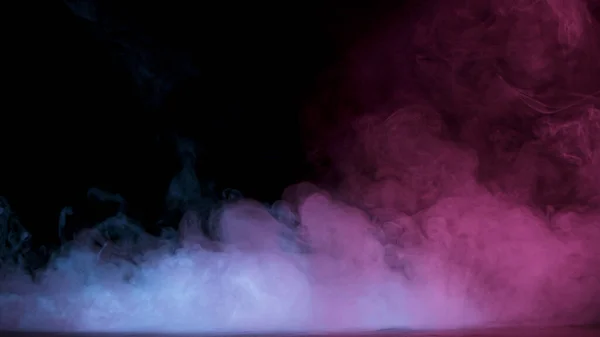 Fumée atmosphérique, fond abstrait de couleur — Photo