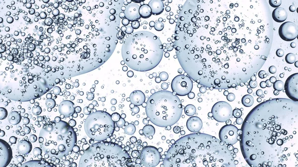 Moving Bubbles on Light Background — Stock Photo, Image