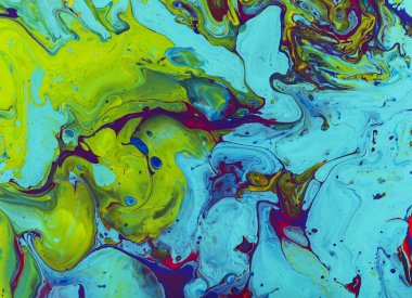 Soyut akrilik el boyası arka plan