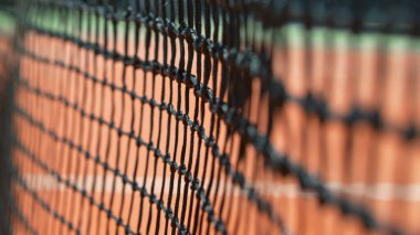 Sallanan ağın hareketsiz görüntüsü, yakın plan.