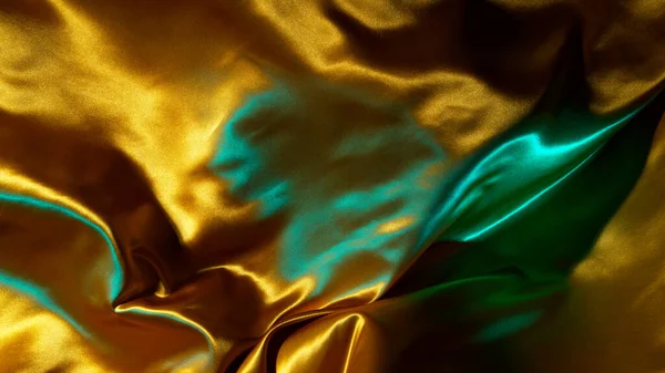 Satin Cloth Flowing Wind Freeze Motion — Stock Photo, Image