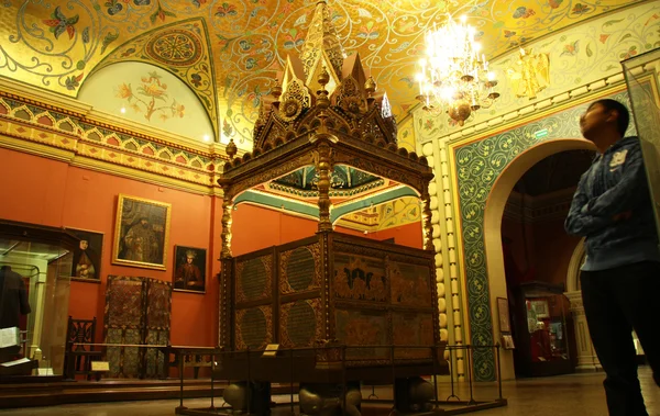 Salão de exposições em um Museu Histórico Estatal de Moscou — Fotografia de Stock