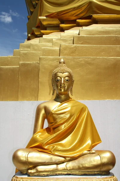 Zlatý Buddha v Thajsku — Stock fotografie