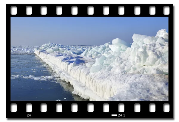 Ledová krajina — Stock fotografie
