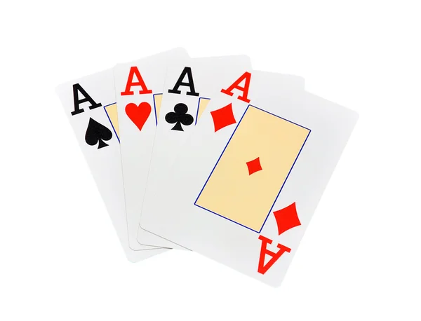 Four aces — Stock Photo, Image