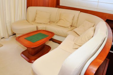 interior yacht clipart