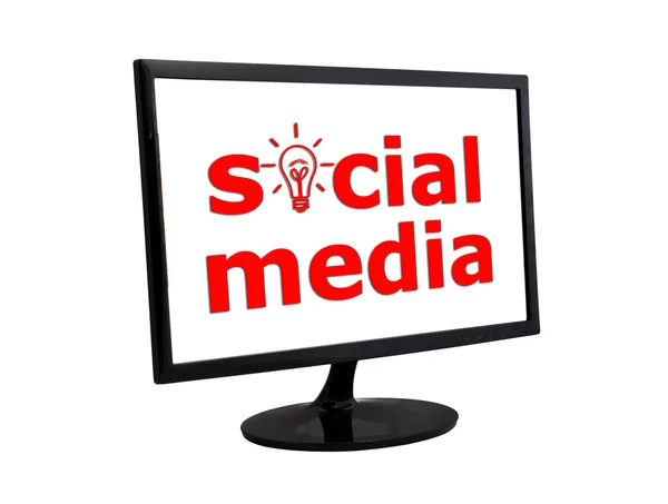 Sociale media — Stockfoto