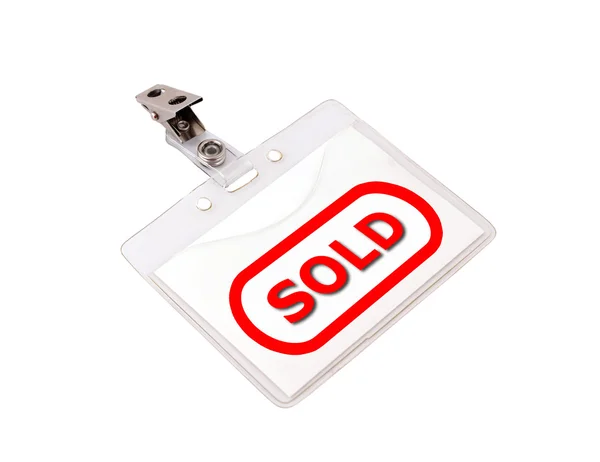 Blank badge — Stock Photo, Image