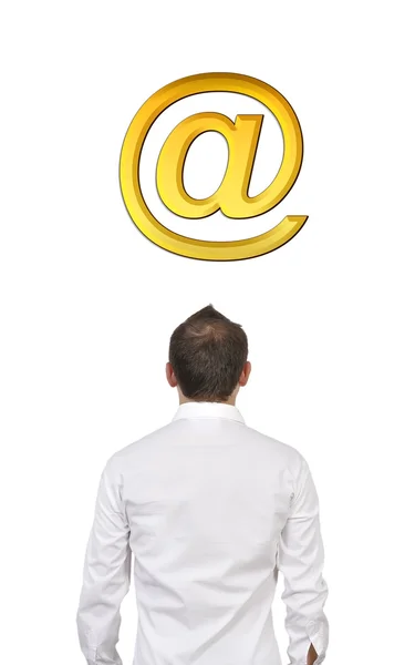 Mail sign — Stock Photo, Image