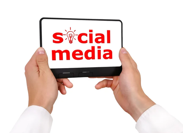 Social media — Stock Photo, Image