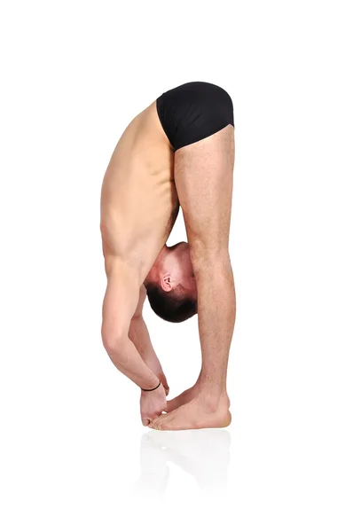 Yoga position — Stockfoto