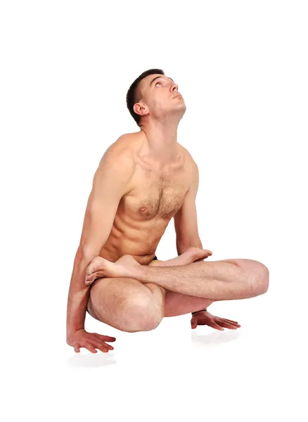 Lotus position — Stock Photo, Image