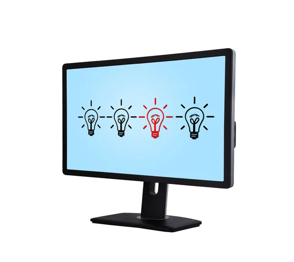 Computer monitor — Stock Photo, Image