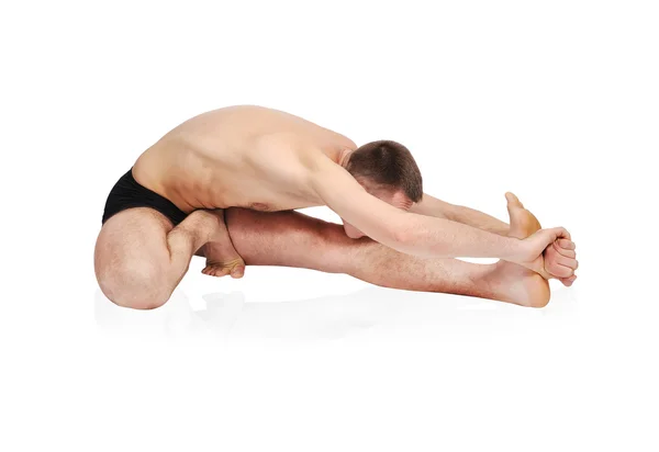 Yoga övning — Stockfoto