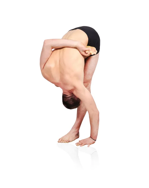 Yoga exercise — Stock Photo, Image
