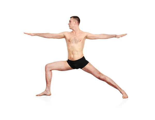 Yoga exercise — Stock Photo, Image
