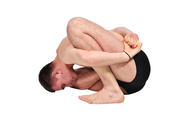 Yoga position — Stock Photo, Image
