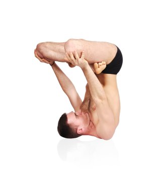 Yoga yapan adam