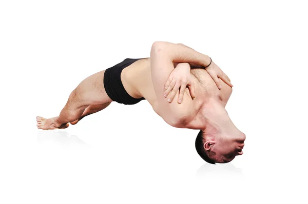 Posición de yoga —  Fotos de Stock