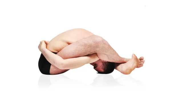 Yoga position — Stockfoto