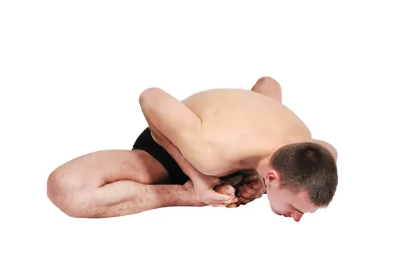 Yoga in posizione — Foto Stock