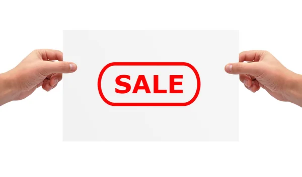 Sale symbol — Stock Photo, Image
