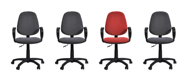 Four office chair — Stock Photo, Image