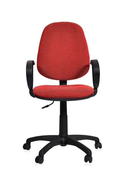 Red office chair — Stock Photo, Image