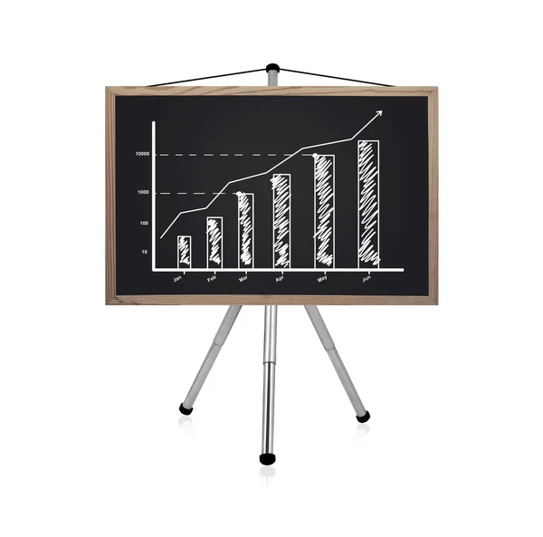 Gráfico de negocios — Foto de Stock