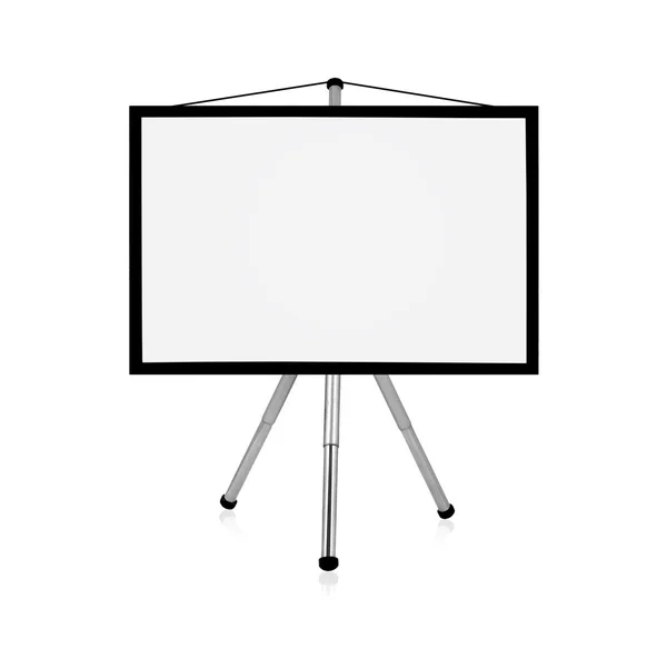 Leeres Flipchart — Stockfoto