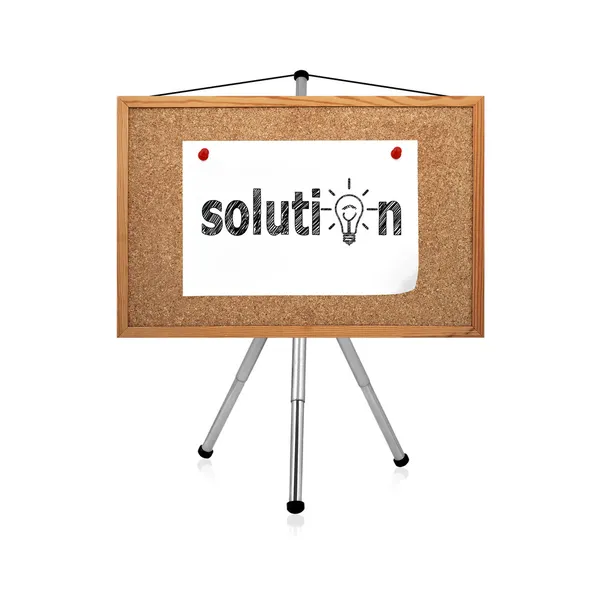 Drawing solution — Stock Photo, Image