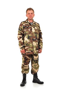 kamuflaj adam
