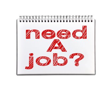 not defterinde bir işe ihtiyacım var