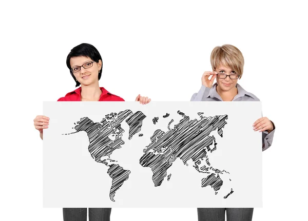 World map — Stock Photo, Image