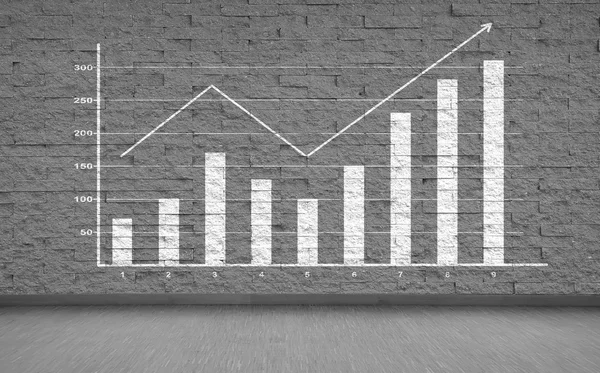 Drawing chart — Stock Photo, Image