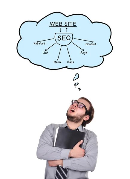 计划 seo — 图库照片