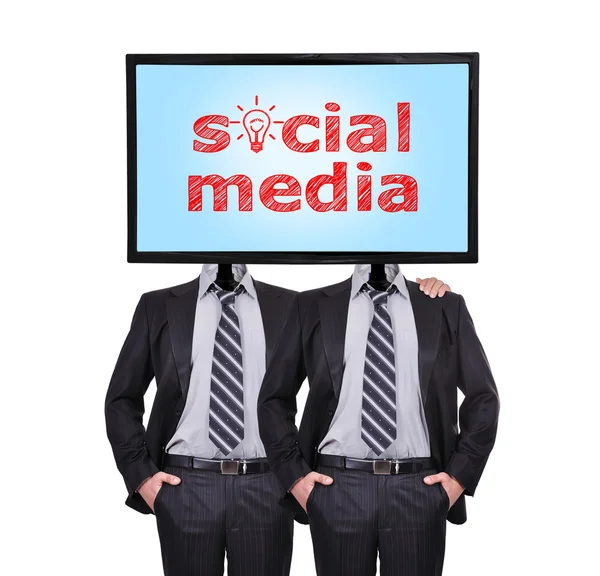 Redes sociales — Foto de Stock