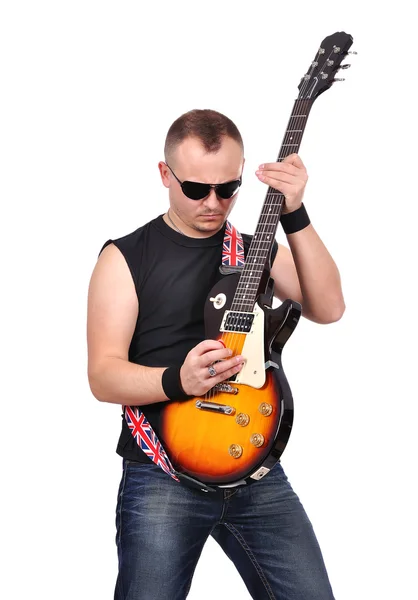 Rockmusiker — Stockfoto