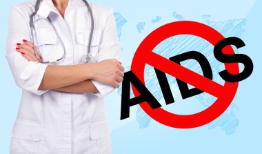 hiçbir AIDS sembolü