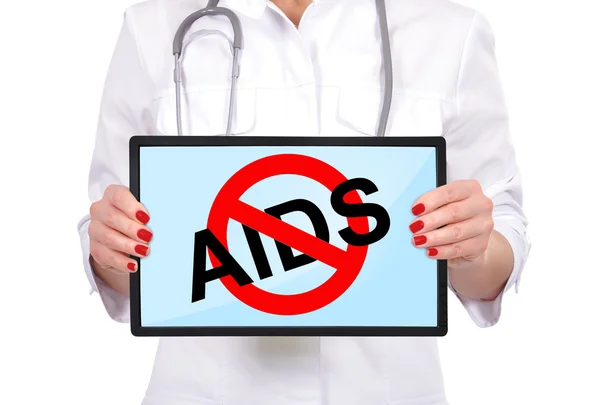 Stoppa aids — Stockfoto