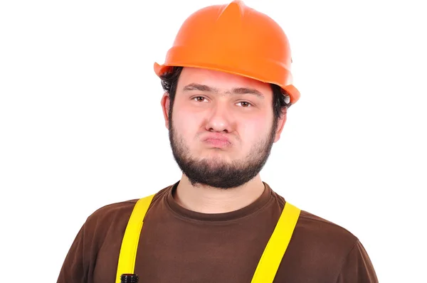 Triste constructor —  Fotos de Stock