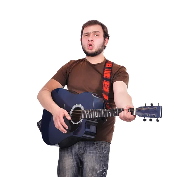 Hombre músico — Foto de Stock